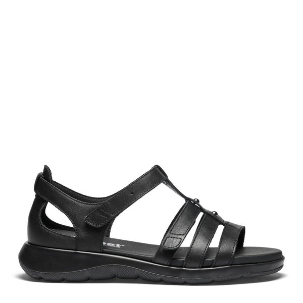 New Feet 261-34-110 Sort – Komfortabel Damesandal