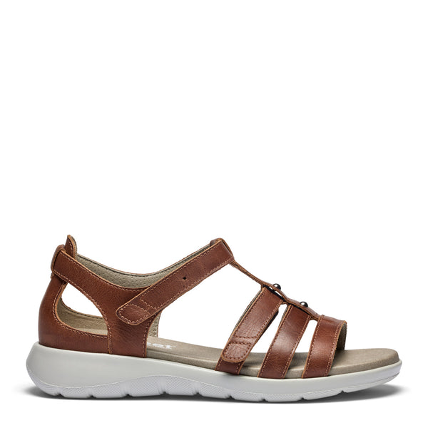 New Feet 261-34-134 Brun – Komfortabel Damesandal