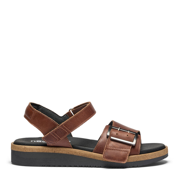 New Feet 261-45-134 Brun – Komfortabel Damesandal