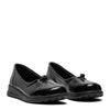 New Feet Damesko Sort Kroko Wide Fit med TEX-membran – 261-46-1910
