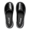 New Feet Damesko Sort Kroko Wide Fit med TEX-membran – 261-46-1910