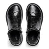 New Feet Damestøvle Sort Kroko med Dobbelt Lynlås – 262-20-1910