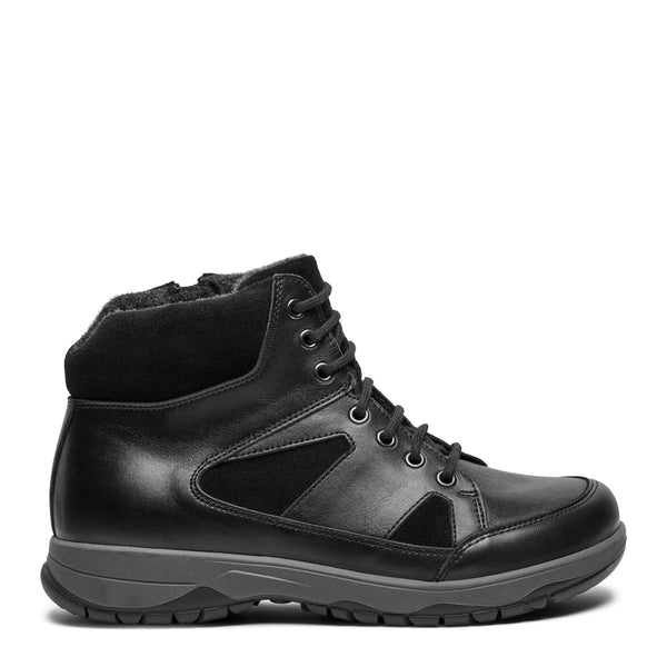 New Feet Damestøvle Sort Wide Fit – 262-26-210