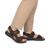Rieker Herresandal 26450/26 Brun – Komfortabel og Fleksibel Sandal