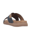 Rieker Herresandal 27080/14 Blå – Let og Komfortabel Sandal