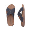 Rieker Herresandal 27080/14 Blå – Let og Komfortabel Sandal