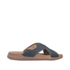 Rieker Herresandal 27080/14 Blå – Let og Komfortabel Sandal