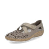 Rieker Damesko 44856/64 Perle – Let og Komfortabel Sko