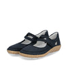 Rieker Damesko 44859/14 Navy – Let og Komfortabel Sko