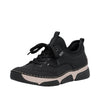 Rieker Damesneaker Sort med TEX – 45976-00