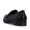 Rieker Loafers Dame – Sort Lak (Model 46254-10) | Komfortable og stilfulde