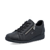Rieker Damesko Sort med TEX – 47202-00