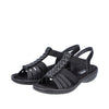 Rieker Damesandal Sort – 60809-00