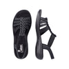 Rieker Damesandal Sort – 60809-00