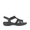 Rieker Damesandal Sort – 60809-00