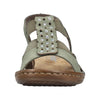 Rieker Damesandal 60883/52 Grøn – Komfortabel og Elegant Sandal