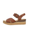Rieker 63795/22 Cognac – Komfortabel og Stilfuld Damesandal