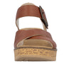 Rieker 63795/22 Cognac – Komfortabel og Stilfuld Damesandal