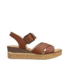 Rieker 63795/22 Cognac – Komfortabel og Stilfuld Damesandal