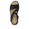Rieker 64562/00 Sort – Komfortabel og Let Damesandal