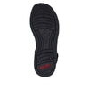 Rieker 64562/00 Sort – Komfortabel og Let Damesandal
