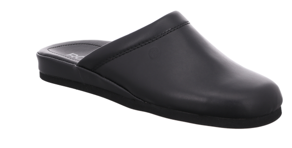 Rohde Herrehjemmesko Sort med Soft Bund – 6600-90