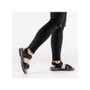 Rieker 68852-00 Sort – Komfortabel Damesandal
