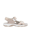 Rieker Trackingsandal Rosa/Offwhite – 68866-31