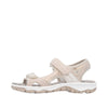 Rieker Trackingsandal Rosa/Offwhite – 68866-31