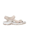 Rieker Trackingsandal Rosa/Offwhite – 68866-31