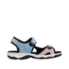 Rieker Trackingsandal Multifarve – 68866-93