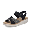 Rieker Sandal Sort – 69269-00