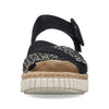 Rieker Sandal Sort – 69269-00