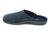 Rohde 2782/56 Soltau-H herresko – brede blå hjemmesko med softfilt og Aerosoft-sål