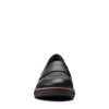Clarks Damesko Sort Loafer med Kilesål – CL26156816