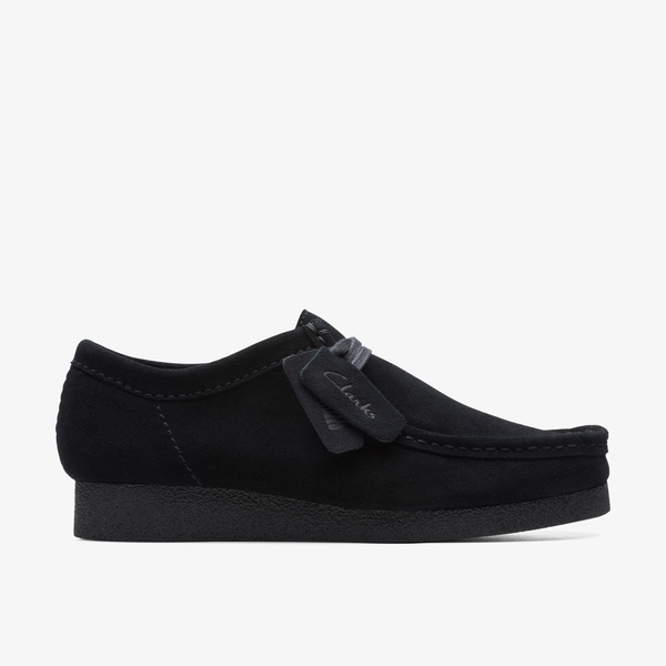Clarks Damesko Sort Wallabee Suede – CL26329534
