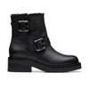 Clarks Damestøvle Sort med Spænder – CL26178891