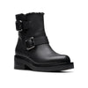 Clarks Damestøvle Sort med Spænder – CL26178891