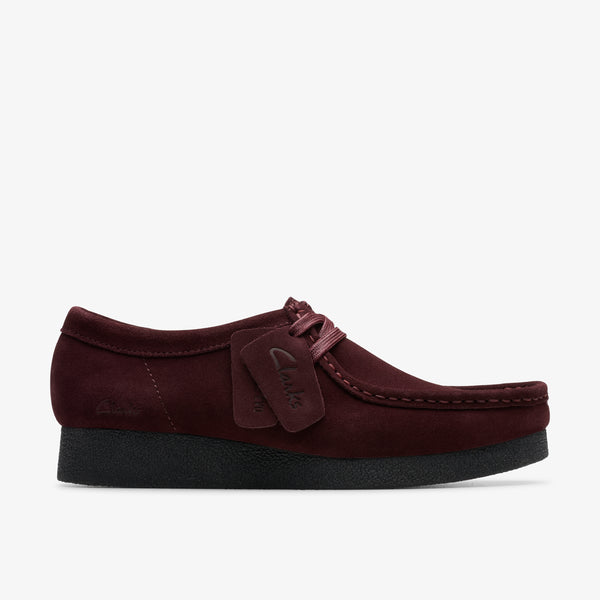 Clarks Wallabee Evo Damesko Merlot Ruskind – CL26184611