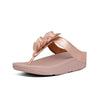 FITFLOP rosa skind sandal med tå rem,
