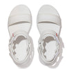 FITFLOP hvid med velcro remme om anklen,