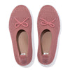 FITFLOP Rosa tekstil ballerina,