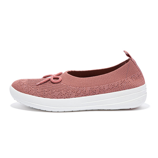 FITFLOP Rosa tekstil ballerina,