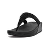 FITFLOP sort crystal tå sandal,