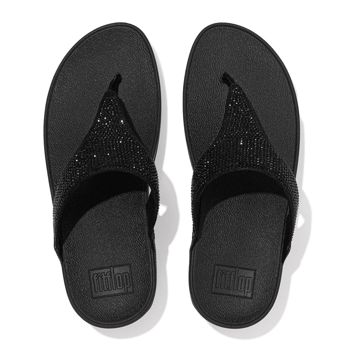 FITFLOP sort sandal med rem,