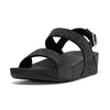 FITFLOP sort glimmer sandal med bagrem,