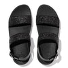 FITFLOP sort glimmer sandal med bagrem,