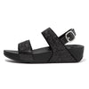 FITFLOP sort glimmer sandal med bagrem,