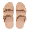 FITFLOP rosa sandal/slipper med to remme,