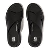 FITFLOP sort skind sandal med technology sål,